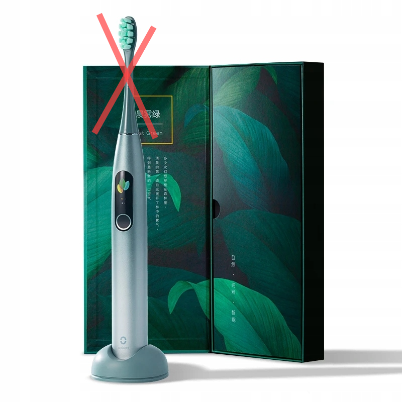 Oclean X Pro Mist Green Akku-Schallzahnbürste mit 6 Modi